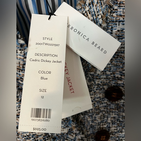 Veronica Beard Cedric Dickey jacket size 12 NWT - Picture 5 of 7